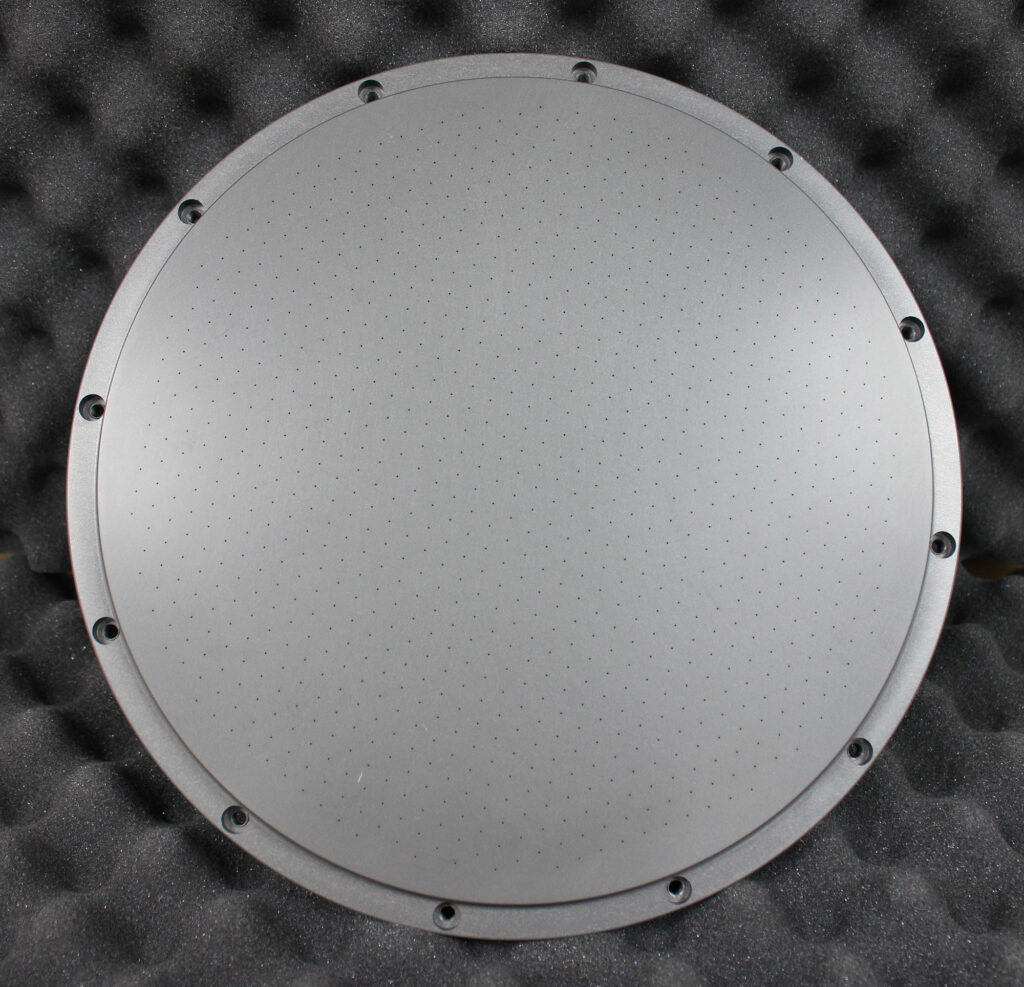 CNC-milling-semiconductor-showerhead